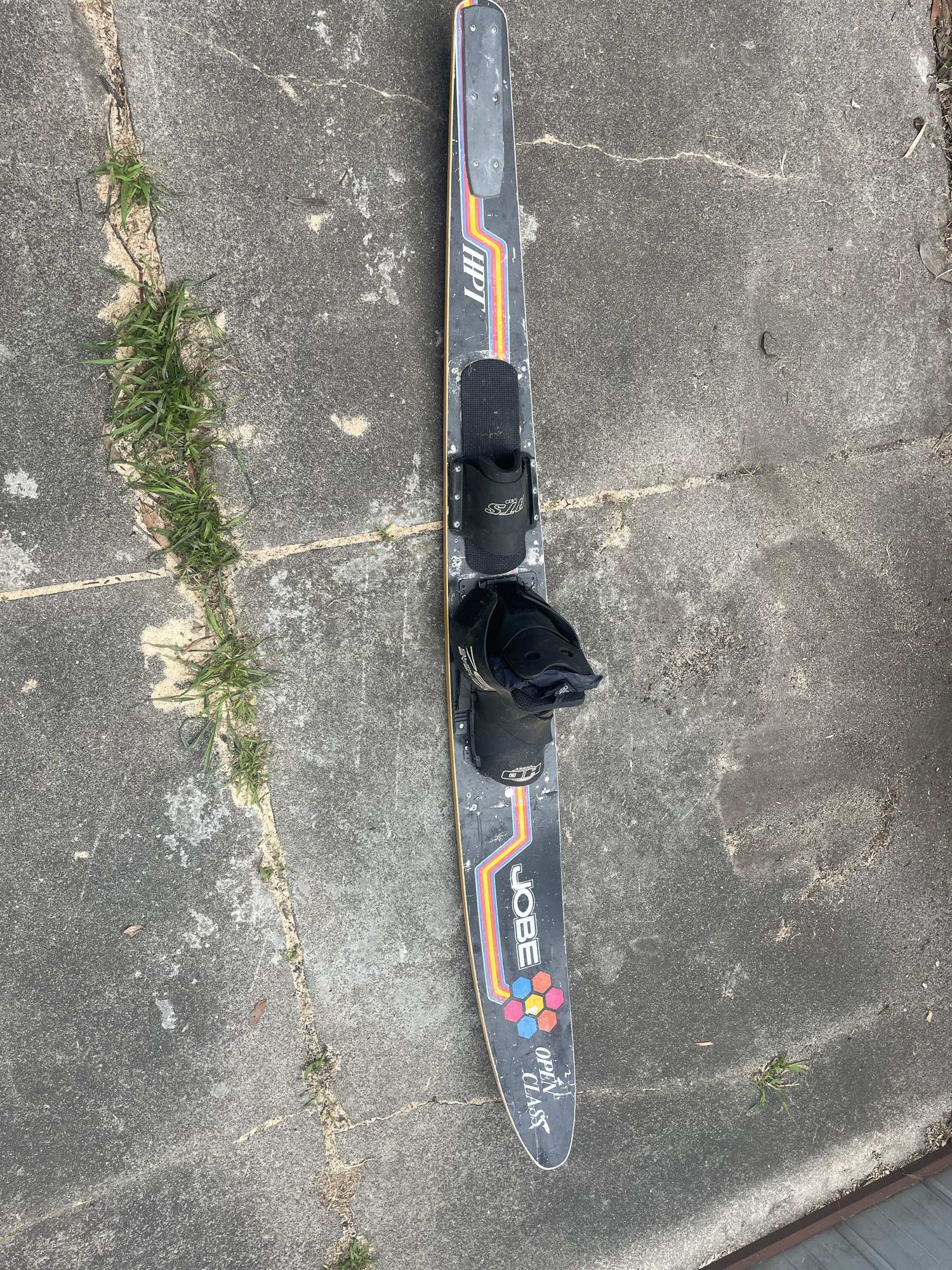 Waterski Vintage Jobe Open Class Slalom (HTS bindings) - Image 2