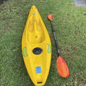 Ocean River Craziwave Sit-on-Top Kayak with Paddle (Kids/Teen)